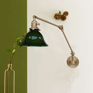 Epoch Applique Murale Vintage/Pliable, Vert/Blanc, Métal, Chambre