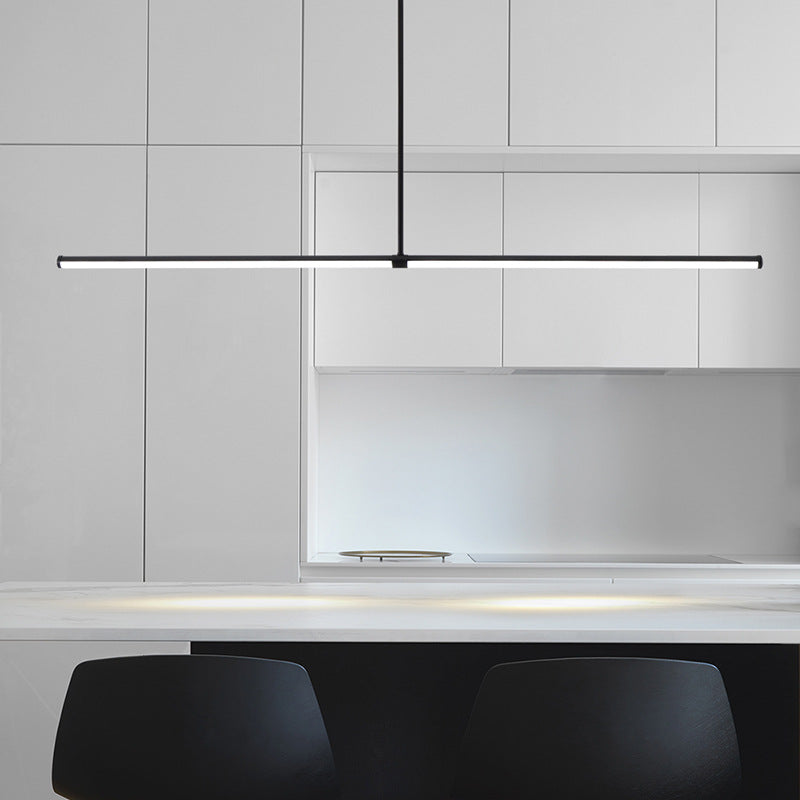 Ray Moderne LED Suspension Métal Salle à Manger Salle d'Étude