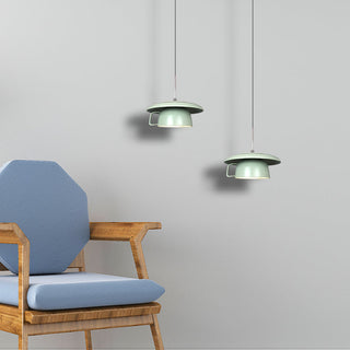 Valentina Rustique Tasse Céramique LED Suspension Salon