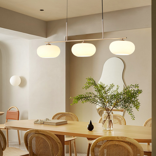 Valentina Suspension Multi Moderne, Verre/Metal, Blanc, Salon