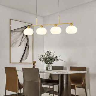 Valentina Suspension Multi Moderne, Métal/Verre, Noir/Or, Salon