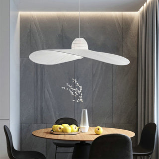 Ritta Suspension Vintage, Métal/Tissu, Blanc/Noir, Salle à Manger