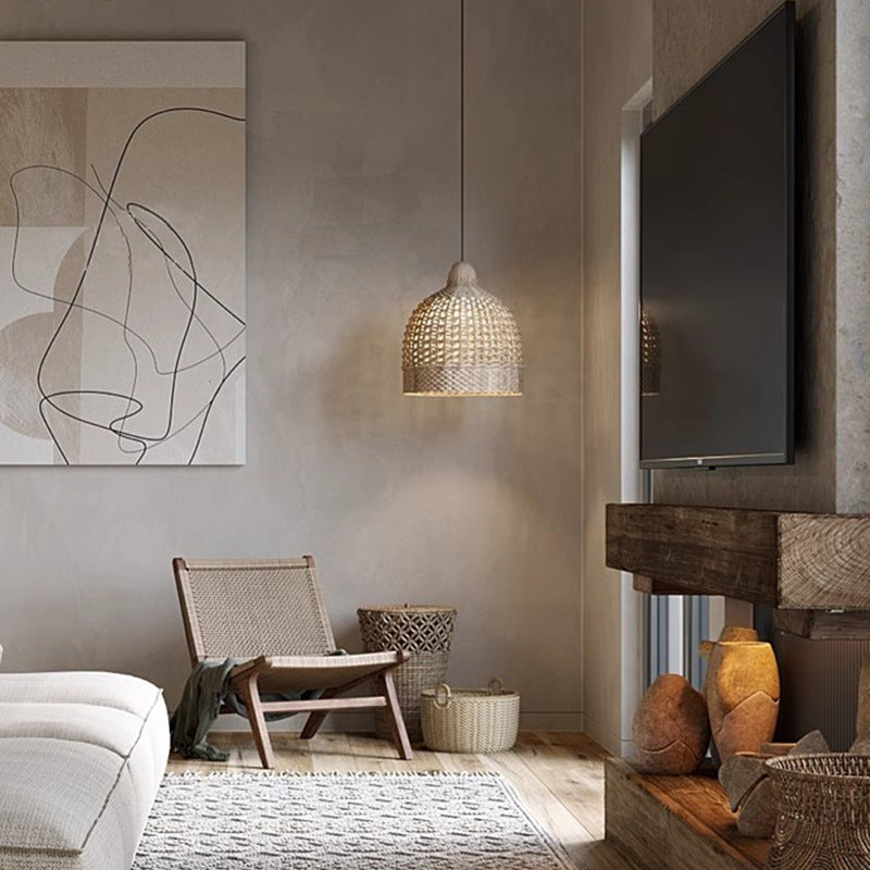 Ritta Suspension Rétro Bambou Maison d'hôtes/Chambre à Coucher