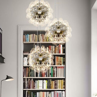 Silva Moderne LED Suspension Métal Verre Chambre À Coucher/Salon