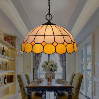 Tiffany Luxe Vintage Suspension Gemme Verre Chambre À Coucher/Salon