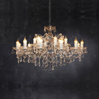 Silva Lustre décoratif Moderne, Métal/Cristal,  Rouille, Salon