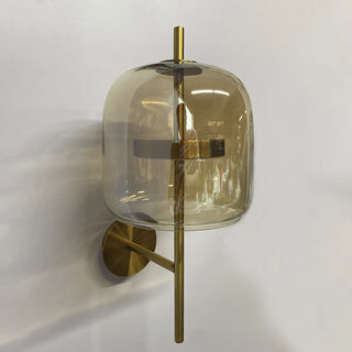 Arisha Moderne Intérieur Applique Murale Métal Verre Chambre à Coucher