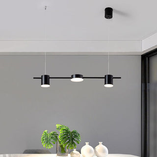 Arisha Modern LED Suspension Or Noir Métal Salon Chambre à Coucher