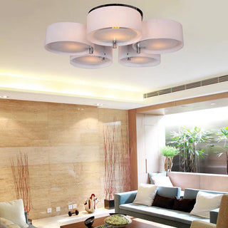 Arisha Moderne Rond Acrylique Verre Plafonnier Couloir