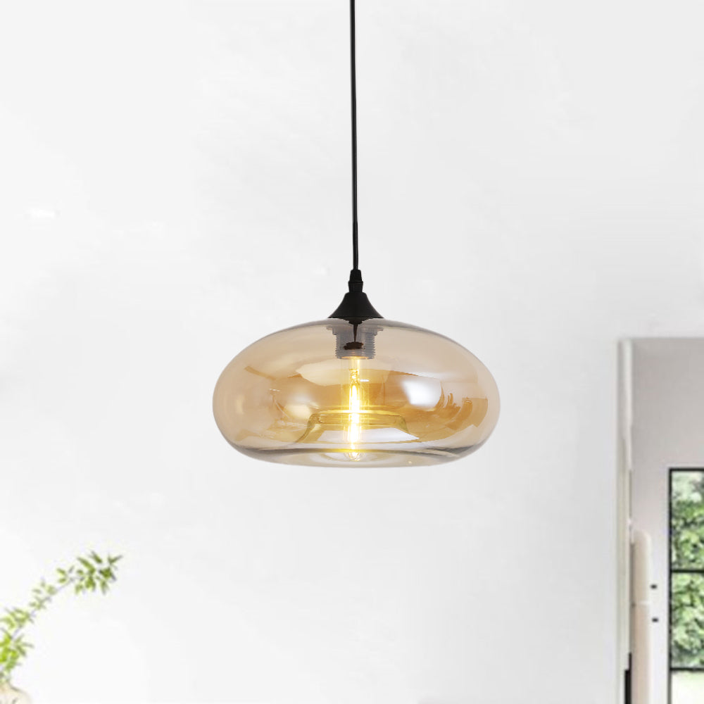 Nostel Lampes Suspendues en Verre Modernes Nordiques Chambre à Coucher-Cielum