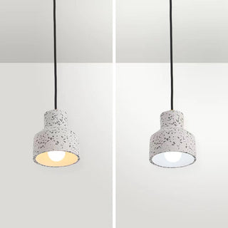 Lostel Suspension Rond Décor Nordique. Métal/Ciment. 4 Couleur. Salon-Luire