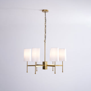 Ulcarisra Lustre en Tissu Vintage en Laiton
