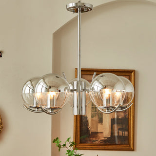Valentina Métal Verre LED Suspension Chambre à coucher/ Salon