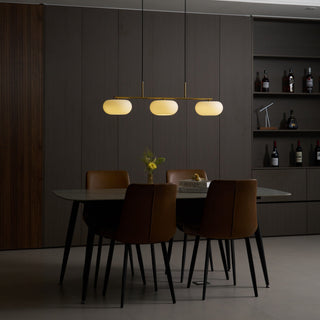 Candy Suspension Cluster Crème 3 Lampes
