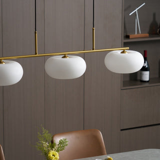 Candy Suspension Cluster Crème 3 Lampes