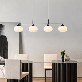 Valentina Suspension Multi Moderne, Métal/Verre, Noir/Or, Salon