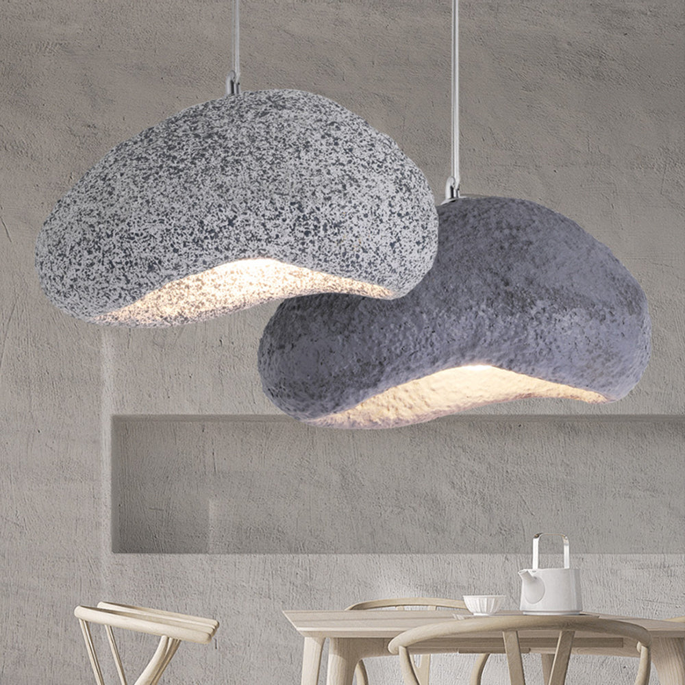 Avi Suspension Pain Naturelle, Résine/Acrylique, Gris/Gris Foncé, Chambre
