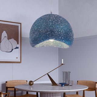 Avi Suspension Pain Naturelle, Résine/Acrylique, Gris/Bleu, Chambre