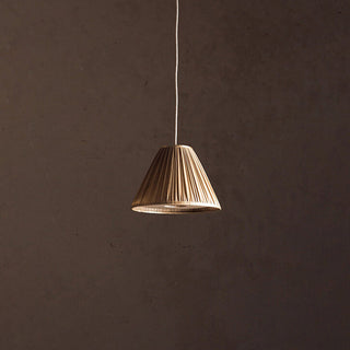 Ritta Suspension Vintage, Métal/Tissu, Brun, Salon