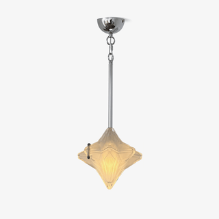 Prismatic Star Pendant Lamp-Neutral Decor