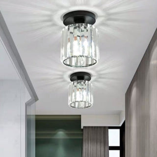 Arisha Moderne Plafonnier Métal Verre Chambre À Coucher