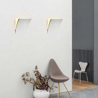 Aria Applique Murale Encastrée/Plâtre, Moderne, 4 Styles, Métal, Blanc, Salon