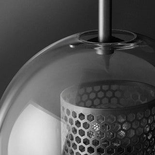 Kiri Applique Murale Globe Vintage  Cuivre/Argent. Salle de Bain