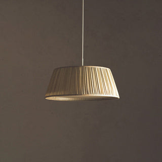 Ritta Suspension Vintage, Métal/Tissu, Brun, Salon