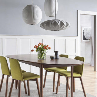 Eronar Suspension Vintage. Métal/Tissu. Blanc. Bar-Luire