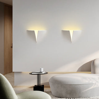Aria Applique Murale Encastrée/Plâtre, Moderne, 4 Styles, Métal, Blanc, Salon