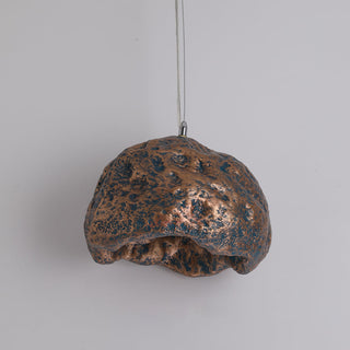 Avi Suspension Irrégulier Naturelle, Résine/Acrylique, Bois/Gris/Laiton, Chambre