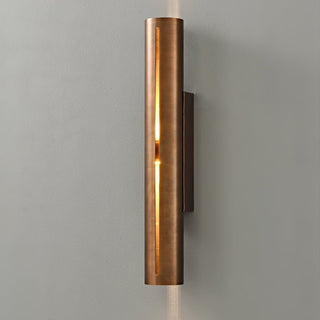 Avsilara Applique Murale Cylindre Laiton Minimaliste Moderne-Luire