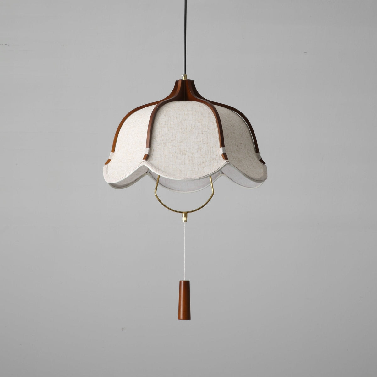 Florielle Suspension Lampe Lanterne Moderne en Tissu