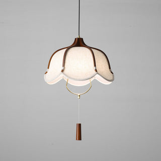 Lustra Suspension Lampe Lanterne Moderne en Tissu