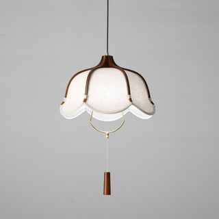 Lustra Suspension Lampe Lanterne Moderne en Tissu