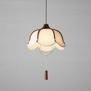 Lustra Suspension Lampe Lanterne Moderne en Tissu