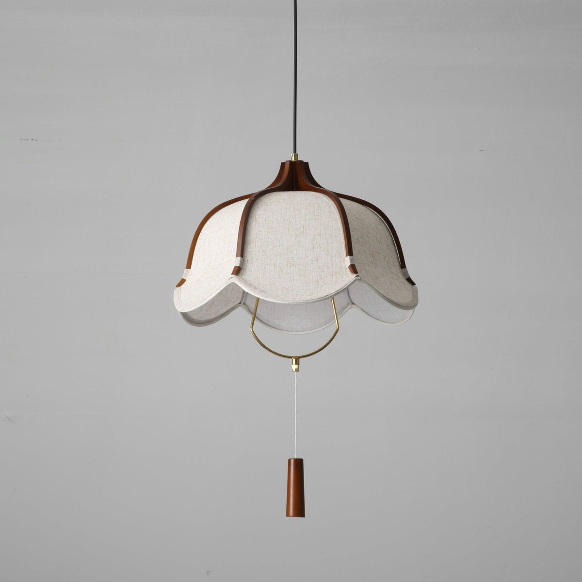 Florielle Suspension Lampe Lanterne Moderne en Tissu