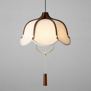 Lustra Suspension Lampe Lanterne Moderne en Tissu