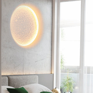 Aria Applique Murale de Peinture Dimmable avec Télécommande, 2 Style, Blanc, Salon