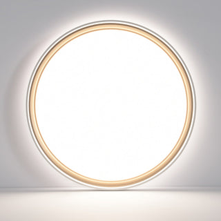 Arisha Plafonnier Carré/Rond Moderne, Métal/Acrylique, Doré, Salon