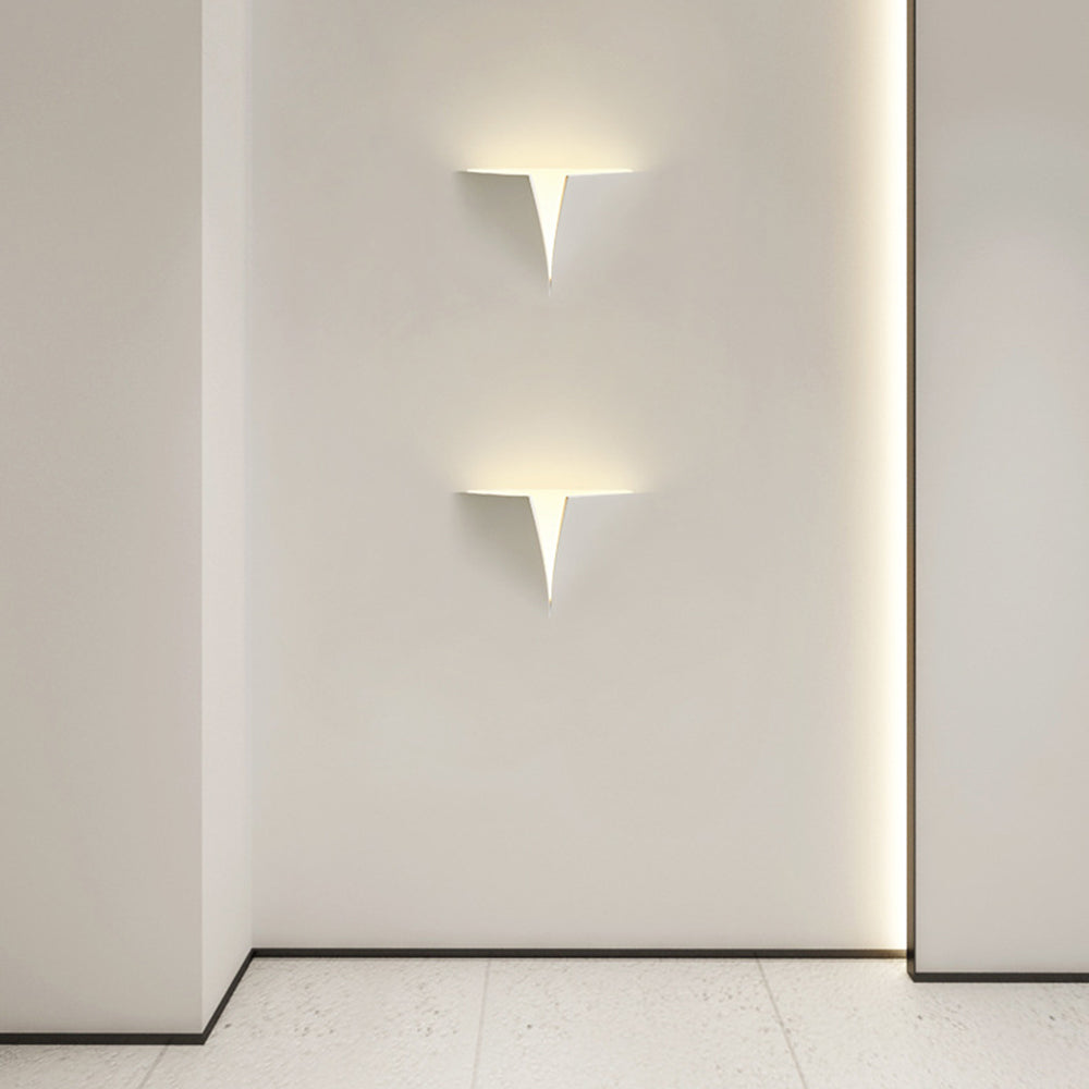 Aria Applique Murale Encastrée/Plâtre, Moderne, 4 Styles, Métal, Blanc, Salon