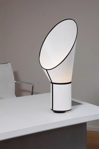 Artful Outline Table Lamp-Neutral Decor