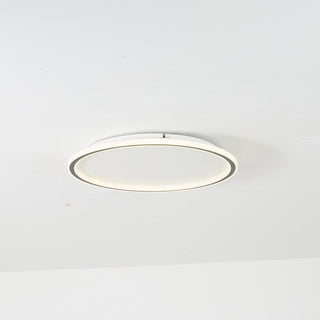 Eluxor Plafonnier Rond ModerneBlanc/Noir. Salon-Luire