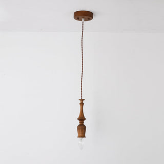 Iraeiel Ancien Minimaliste Bois Suspension
