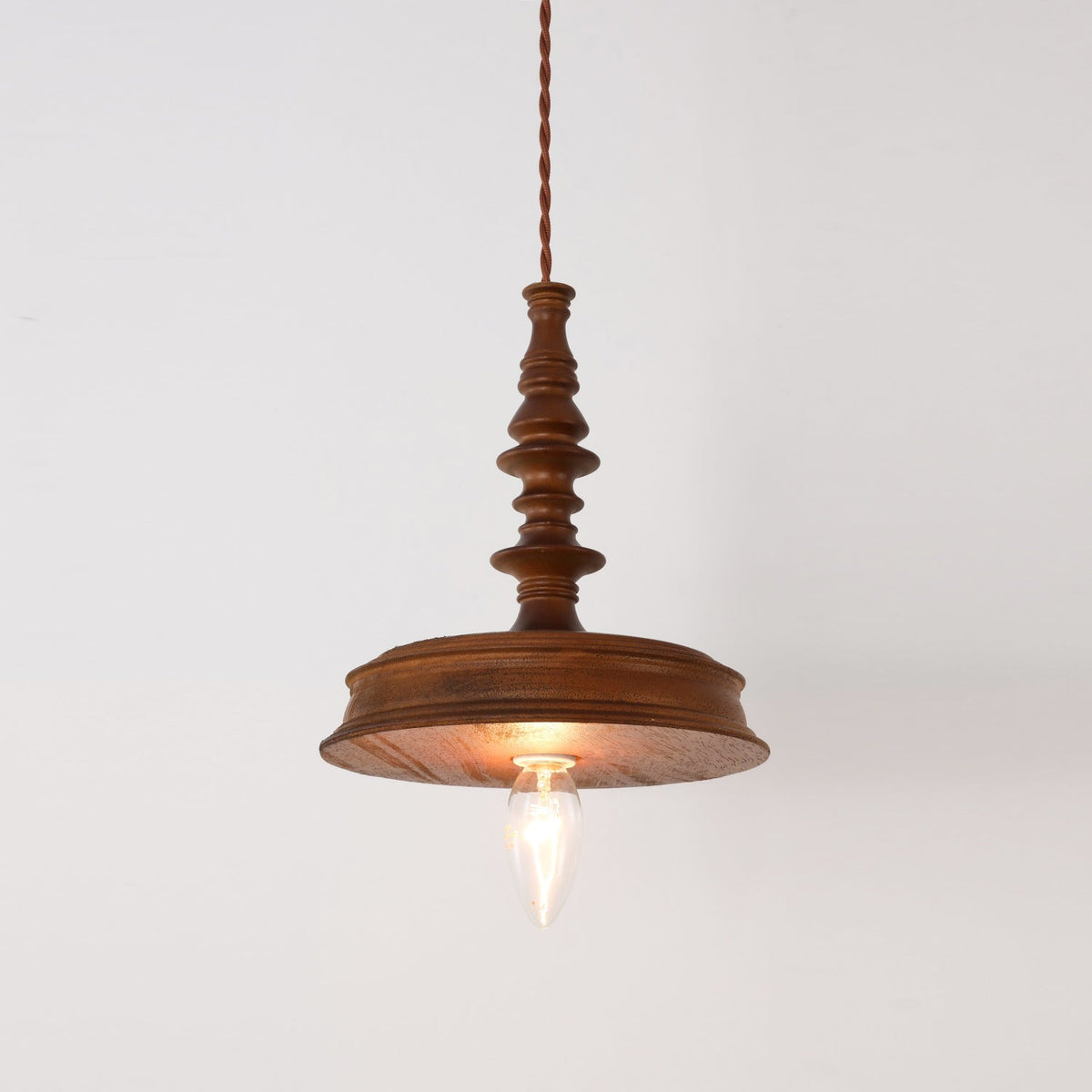 Iraeiel Ancien Minimaliste Bois Suspension
