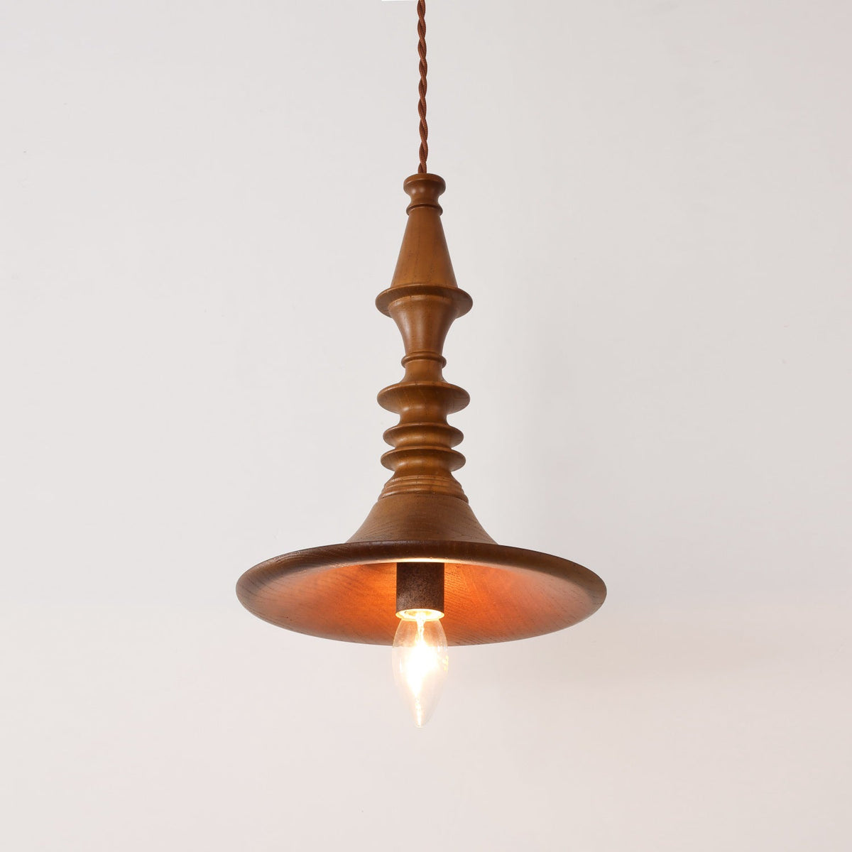 Iraeiel Ancien Minimaliste Bois Suspension