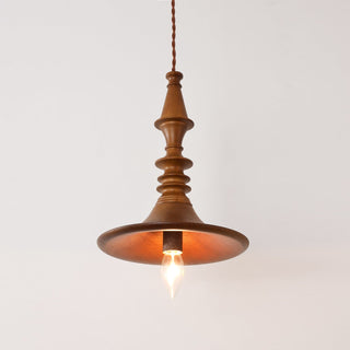 Iraeiel Ancien Minimaliste Bois Suspension