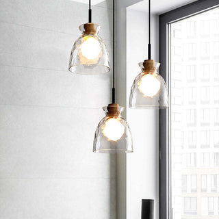 Arisha Suspension Dôme Vintage, Verre, Marron, Salon