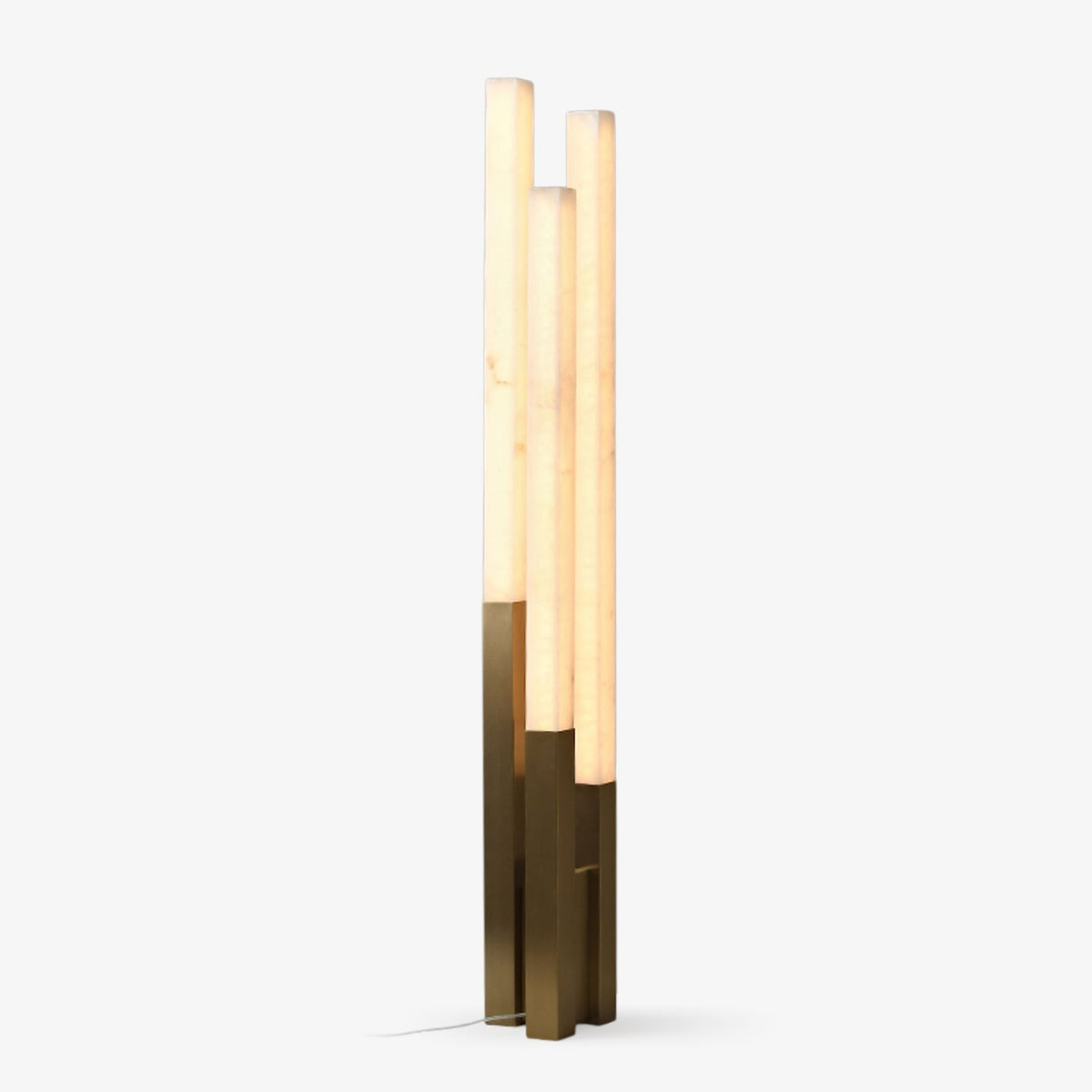 Callisto Alabaster Floor Lamp-Neutral Decor