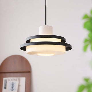 Valentina Milieu du Siècle Bauhaus Suspension Verre Chambre à Coucher Salle à Manger